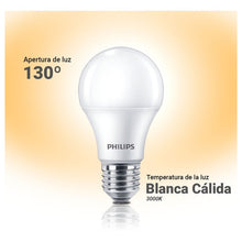 Cargar imagen en el visor de la galería, Lampara Led 14w = 120w E27 Philips Pack X 10u.