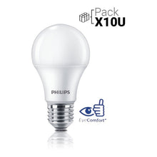 Cargar imagen en el visor de la galería, Lampara Foco Led 10 = 65w Philips - Pack X 10u.