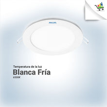 Cargar imagen en el visor de la galería, Panel De Embutir Led Redondo Cuadrado 24w Philips