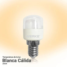 Cargar imagen en el visor de la galería, Lámpara Heladera De Led T26 E14 2w Fría