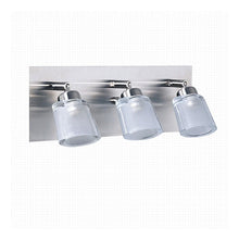 Cargar imagen en el visor de la galería, Aplique Ibiza 3 Luces Cubeto Apto Led G9 - Acero Inoxidable
