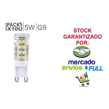 Cargar imagen en el visor de la galería, Lámpara Led G9 Cilíndrica 5w Pack X10