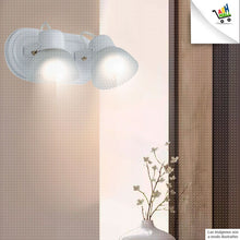 Cargar imagen en el visor de la galería, Plafón / Spot De Pared 2 Luces Con Tulipa Para Lampara Led
