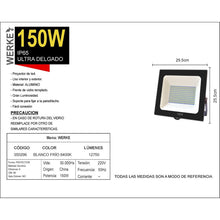Cargar imagen en el visor de la galería, Proyector Led 150w Frío Werke