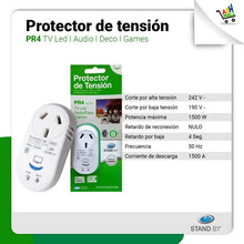 Cargar imagen en el visor de la galería, Protector Estabilizador De Tensión Led Smart Tv Gamers