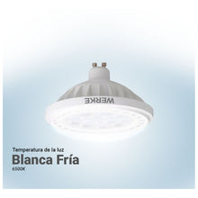 Cargar imagen en el visor de la galería, Lampara Led Ar111 12,5w - Gu10 Luz Fría Werke