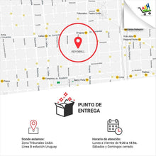 Cargar imagen en el visor de la galería, Colgante Techo 1 Luz Jaula Recta Moderna Luz Led E27
