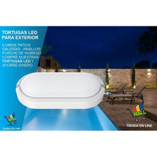 Cargar imagen en el visor de la galería, Tortuga Led Ovalada 8w Fría
