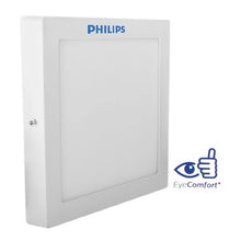 Cargar imagen en el visor de la galería, Panel Plafon De Aplicar Led Redondo Cuadrado 12w Philips
