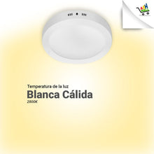Cargar imagen en el visor de la galería, Panel Plafon Led 6w Aplicar Redondo

