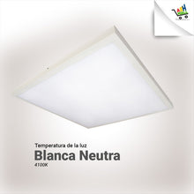 Cargar imagen en el visor de la galería, Panel Led Aplicar 60x60 Cm 48w Con Marco Werke
