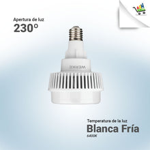 Cargar imagen en el visor de la galería, Lampara Led High Power Long Neck 100w  Galponera Werke
