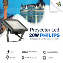 Cargar imagen en el visor de la galería, Reflector Proyector Led Philips 20w
