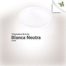 Cargar imagen en el visor de la galería, Panel Led 18w Embutir Redondo

