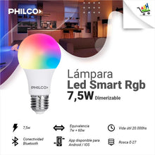 Cargar imagen en el visor de la galería, Lampara Led Smart Rgb 12w Werke
