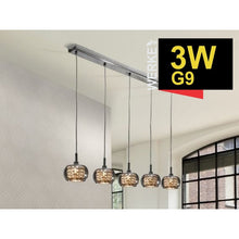 Cargar imagen en el visor de la galería, Lámpara Led G9 Cilíndrica 3w  Cálida Werke Pack X10
