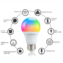 Cargar imagen en el visor de la galería, Lampara Led Smart Rgb 12w Werke
