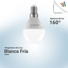 Cargar imagen en el visor de la galería, Lámpara Led Gota E14 5,5w Fría Werke - Pack X 10 Un.en Cuota
