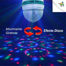 Cargar imagen en el visor de la galería, Lampara Disco Bolichera Dj   Party Lamp    Rgb   Giratoria.
