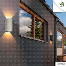Cargar imagen en el visor de la galería, Aplique Difusor Bidireccional P/2 Luces Exterior
