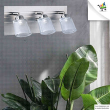 Cargar imagen en el visor de la galería, Aplique Ibiza 3 Luces Cubeto Apto Led G9 - Acero Inoxidable
