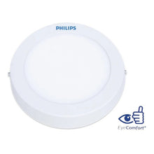 Cargar imagen en el visor de la galería, Panel Plafón De Aplicar Led Redondo Cuadrado 18w Philips

