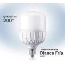 Cargar imagen en el visor de la galería, Lamparas Galponera Led 40w Alto Poder Hi Power E27 Philips
