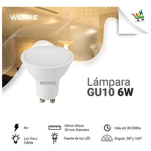 Cargar imagen en el visor de la galería, Lampara Dicroica Led 6w 7w Pack X 10 Unidades
