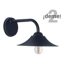 Cargar imagen en el visor de la galería, Aplique Pared Sombrero Vintage Negro Berlín - Pack X 2 Un.
