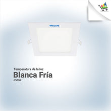 Cargar imagen en el visor de la galería, Panel De Embutir Led Redondo Cuadrado 18w Philips
