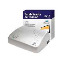 Cargar imagen en el visor de la galería, Estabilizador De Tensión Digital 1100v 1pc 4 Tomas
