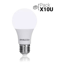 Cargar imagen en el visor de la galería, Lampara Led Bulb 7w E27 Philco Pack X 10 Unidades
